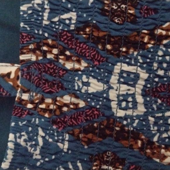 Aztec Teal Dress XL (But fits more a large) NEW - Picture 8 of 9